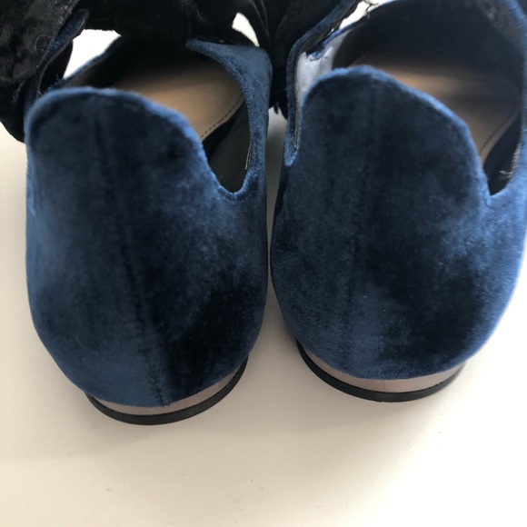 Zara velvet bow flats - Picture 4 of 8